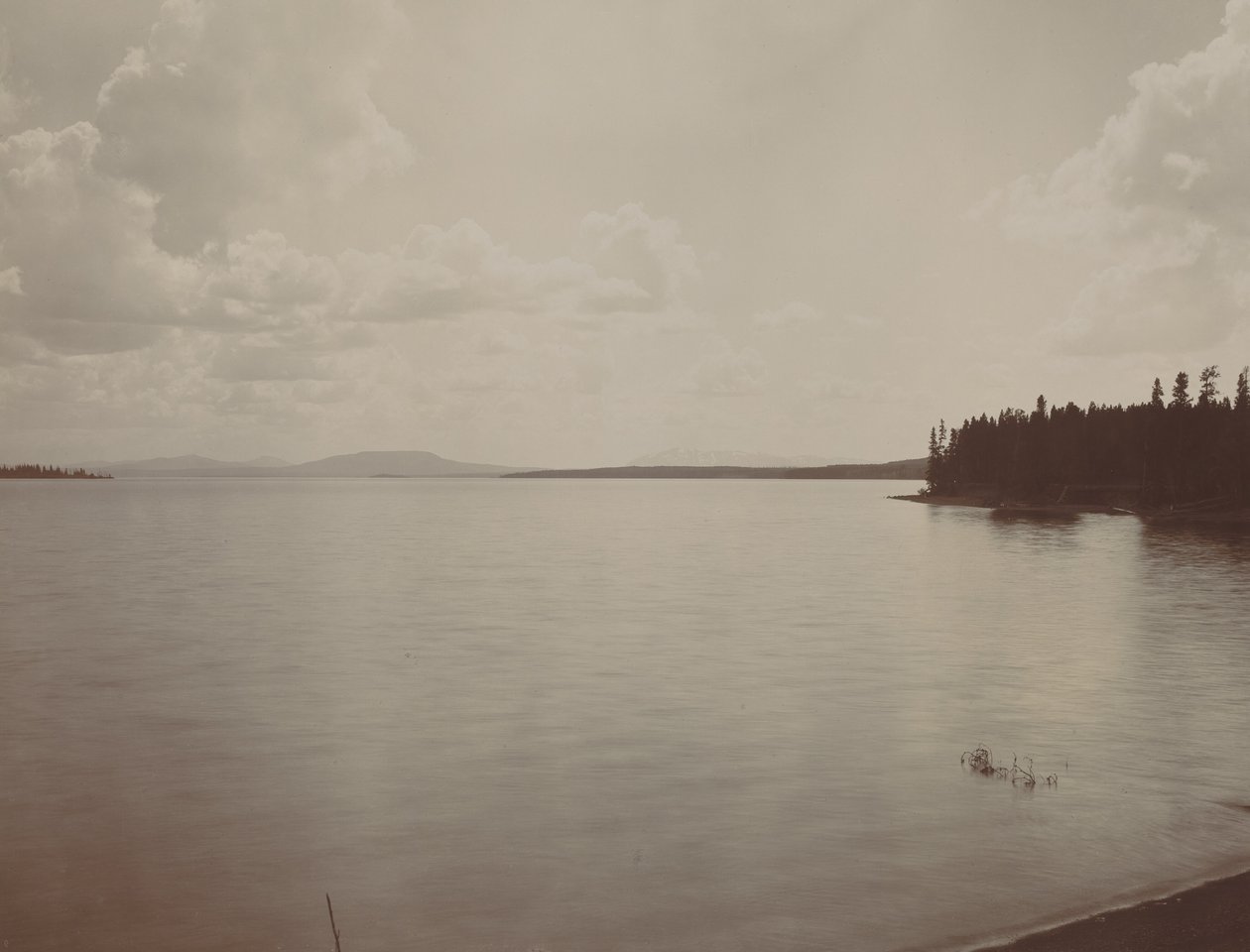 Yellowstone-tó alkotó: F. Jay Haynes