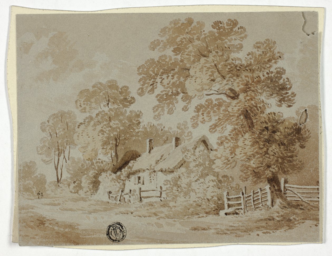 Crossingtonban, Leicestershire-ben alkotó: F. Smith