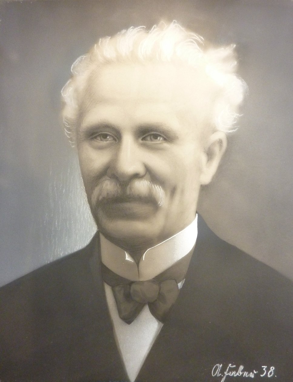 Karl Friedrich Nagler zeneigazgató portréja alkotó: Faber