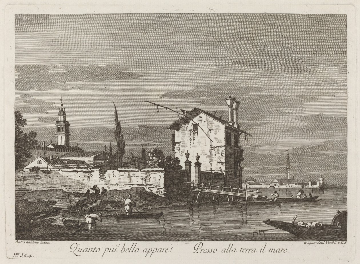 Minél szebben néz ki... alkotó: Fabio Berardi after Canaletto