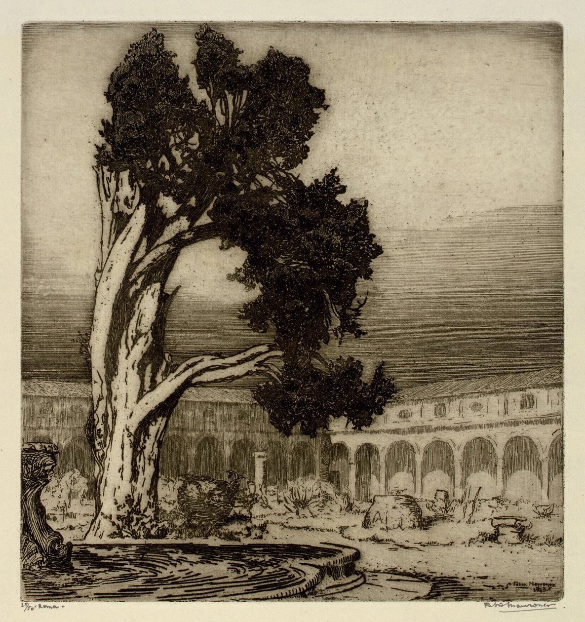 Michelangelo ciprusai, Róma alkotó: Fabio Mauroner