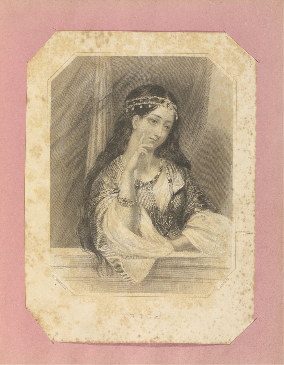 Leila alkotó: Fanny Corbeaux