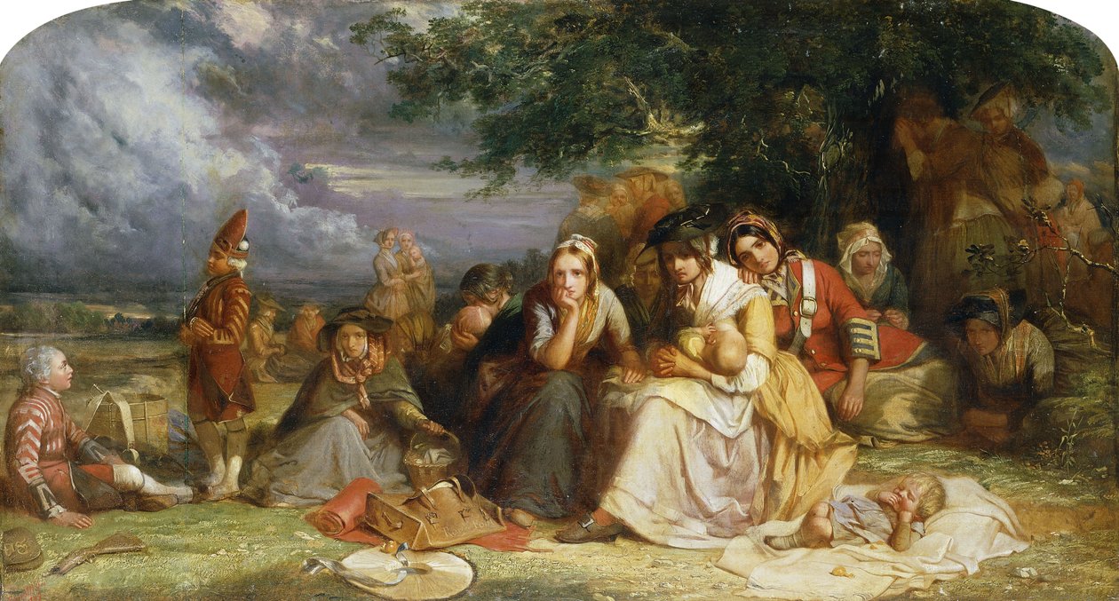 A prestonpansi csata után, 1745. szeptember 21 alkotó: Fanny McIan