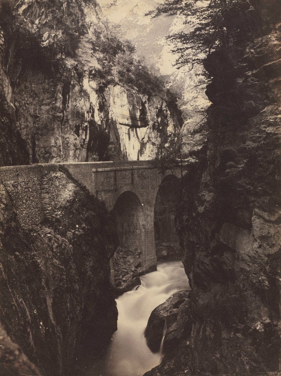 Út Eaux-Chaudes-ba, Pyrenees recto, c. 1855. alkotó: Farnham Maxwell Lyte