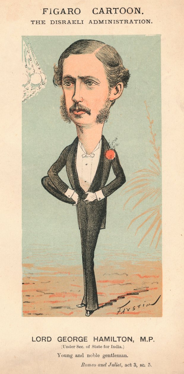 Lord George Hamilton, M. P., 1870 alkotó: Faustin