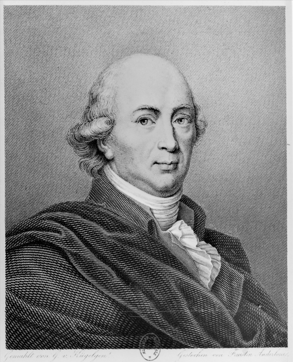 Johann Gottfried Herder portréja alkotó: Faustino Anderloni