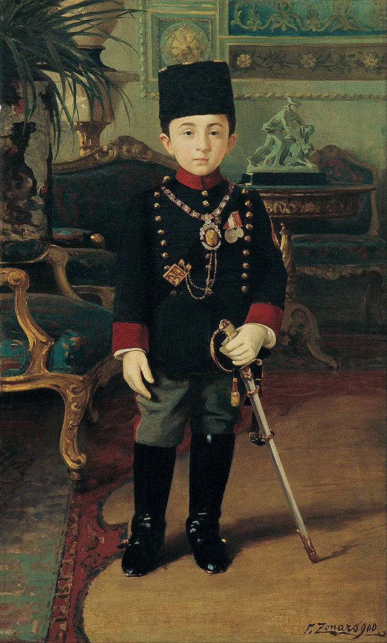 Abdurrahim Effendi herceg alkotó: Fausto Zonaro