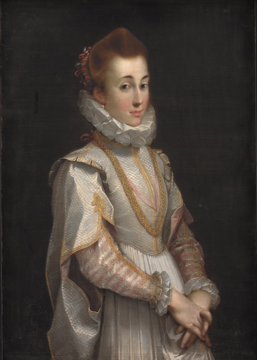 Fiatal hölgy portréja alkotó: Federico Barocci