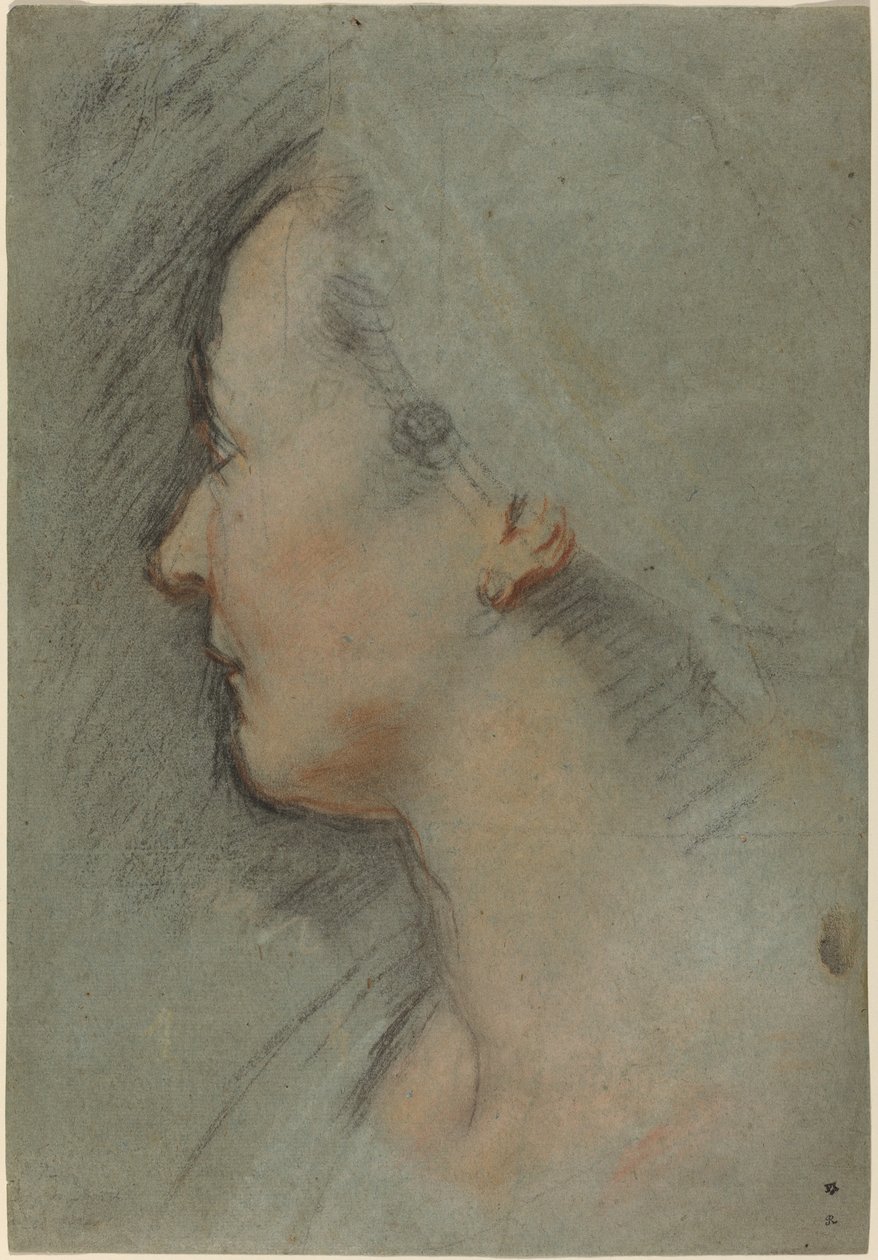 Egy nő feje alkotó: Federico Barocci