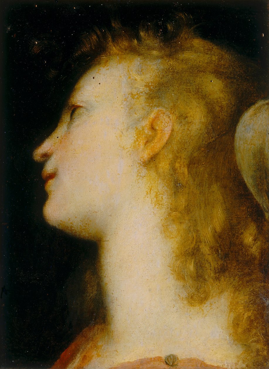 Egy angyal feje alkotó: Federico Barocci