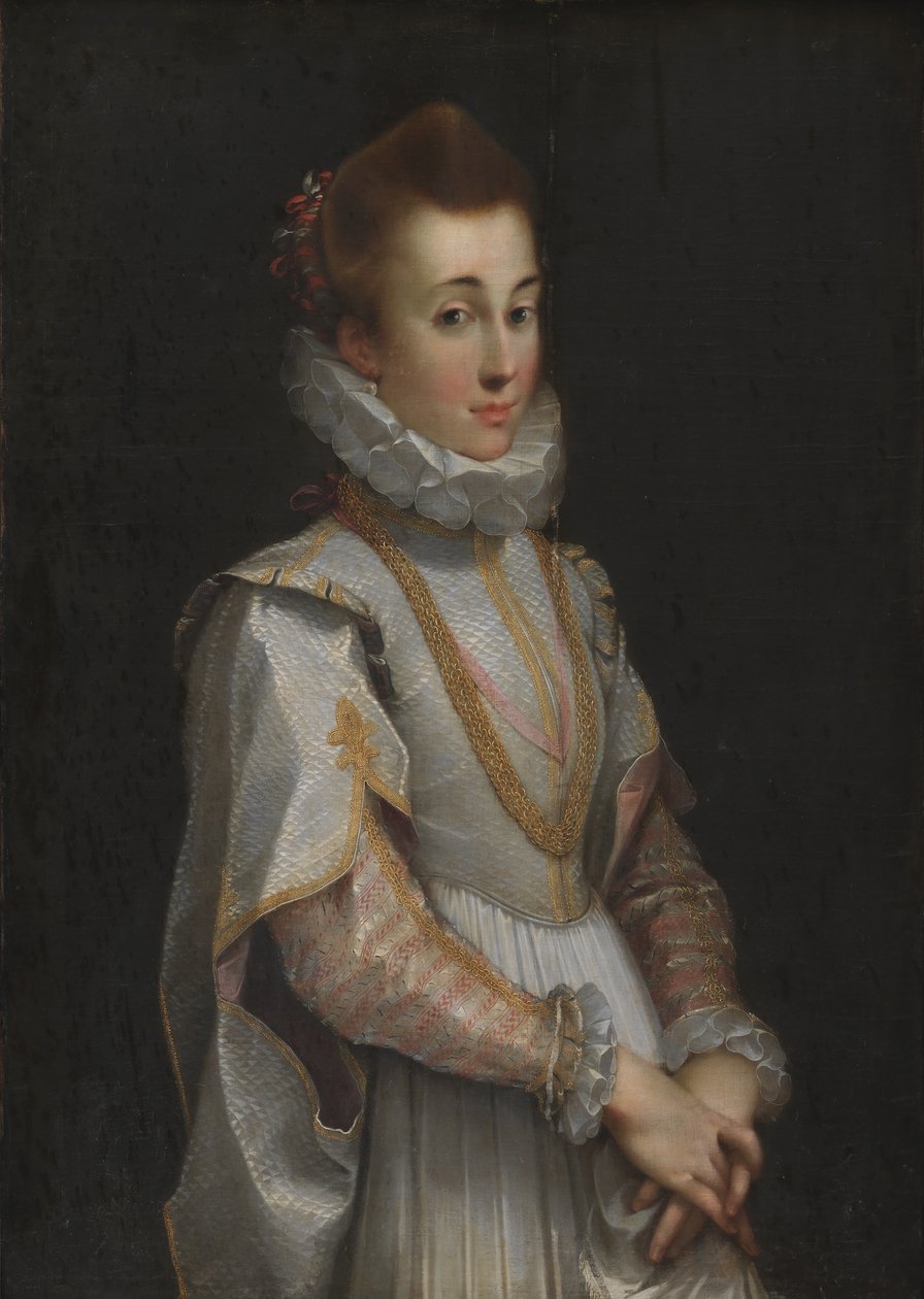 Egy fiatal hölgy portréja alkotó: Federico Barocci