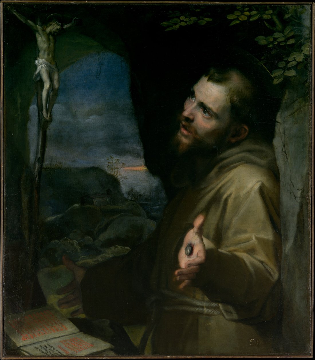 Szent Ferenc alkotó: Federico Barocci