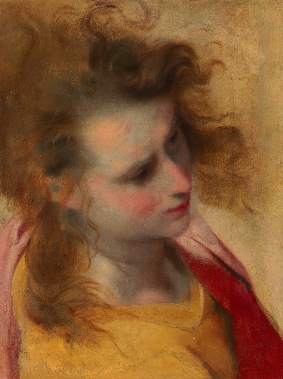 Szent János evangélista feje alkotó: Federico Barocci