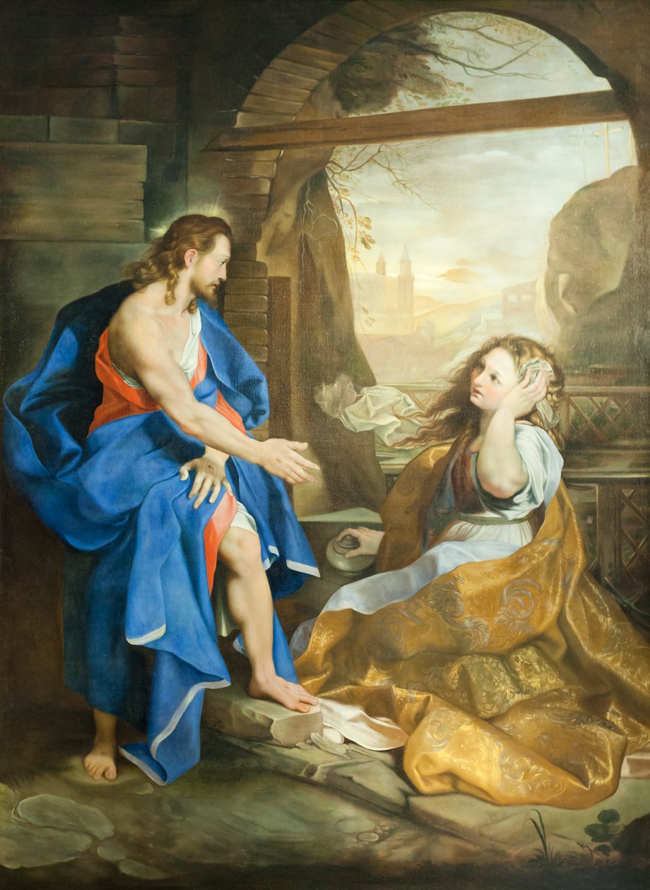 Noli Me Tangere (olaj, vászon) alkotó: Federico Fiori (after) Barocci or Baroccio