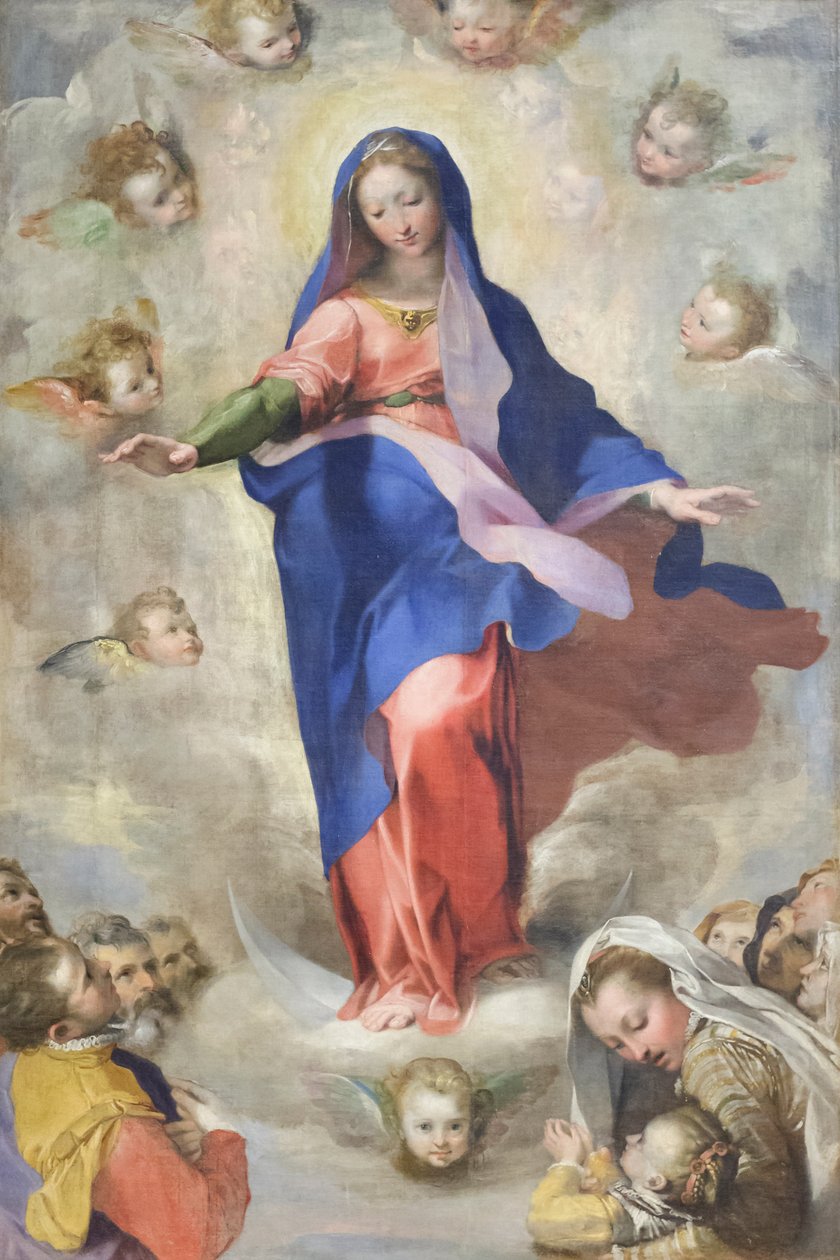 Szeplőtelen fogantatás, 1575 körül (olaj, vászon) alkotó: Federico Fiori Barocci or Baroccio