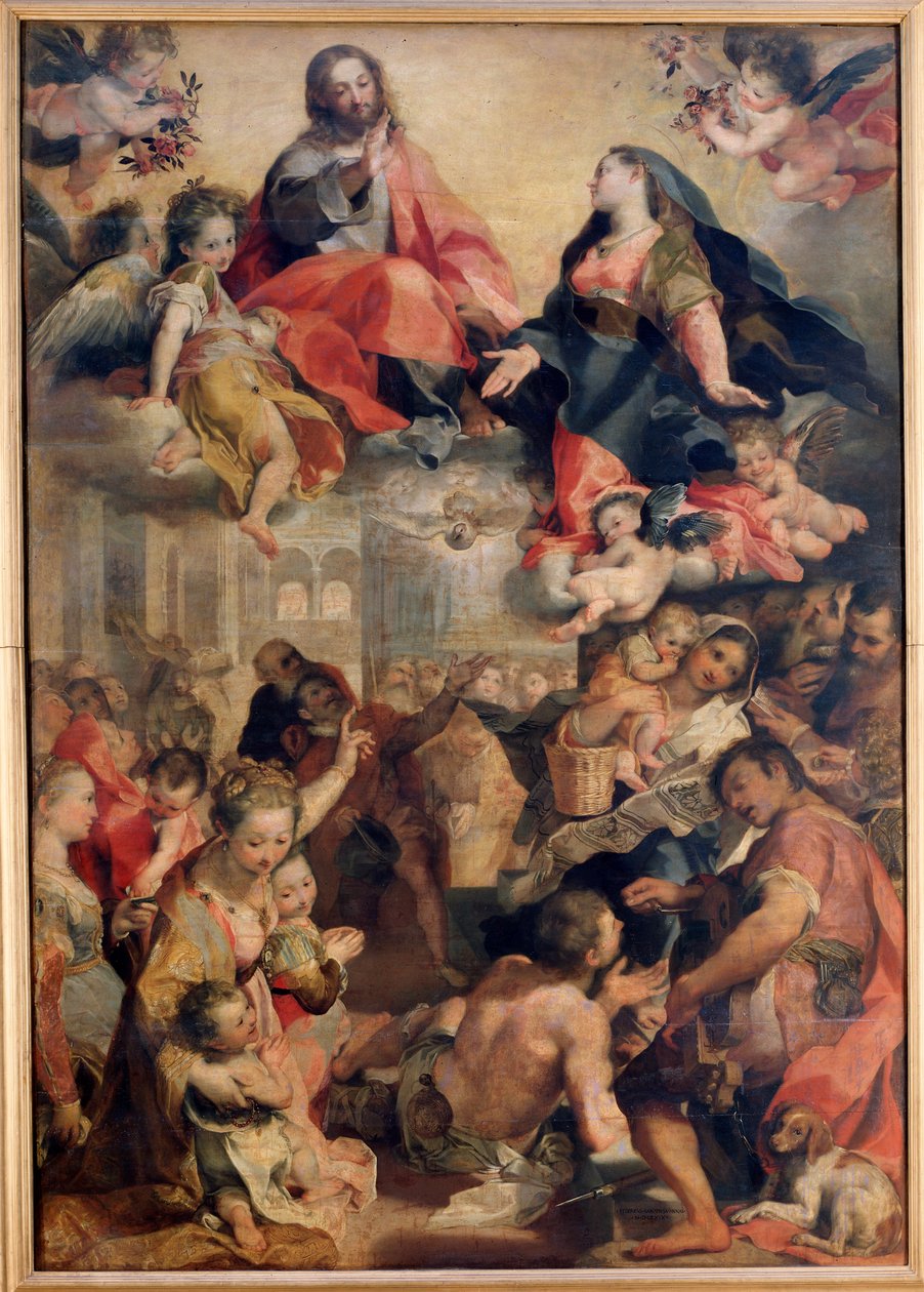 Madonna del Popolo (Festmény alkotó: Federico Fiori Barocci or Baroccio