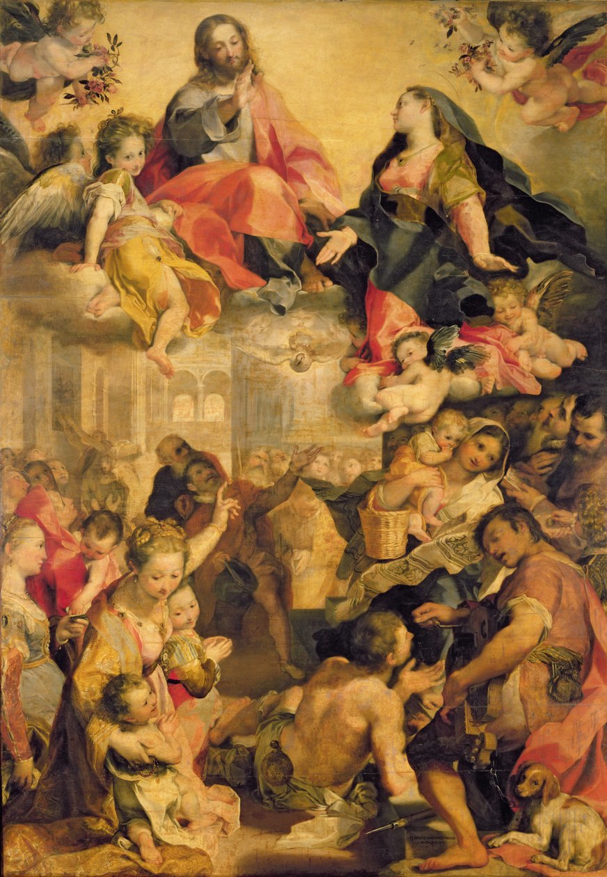 A Nép Madonnája, 1576-79 alkotó: Federico Fiori Barocci or Baroccio