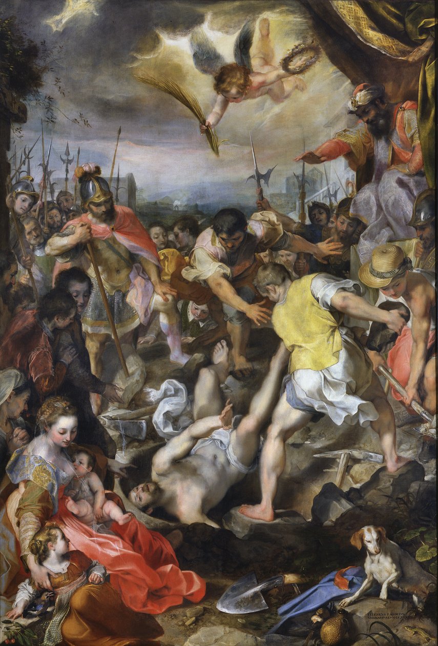 Szent Vitális vértanúhalála alkotó: Federico Fiori Barocci or Baroccio