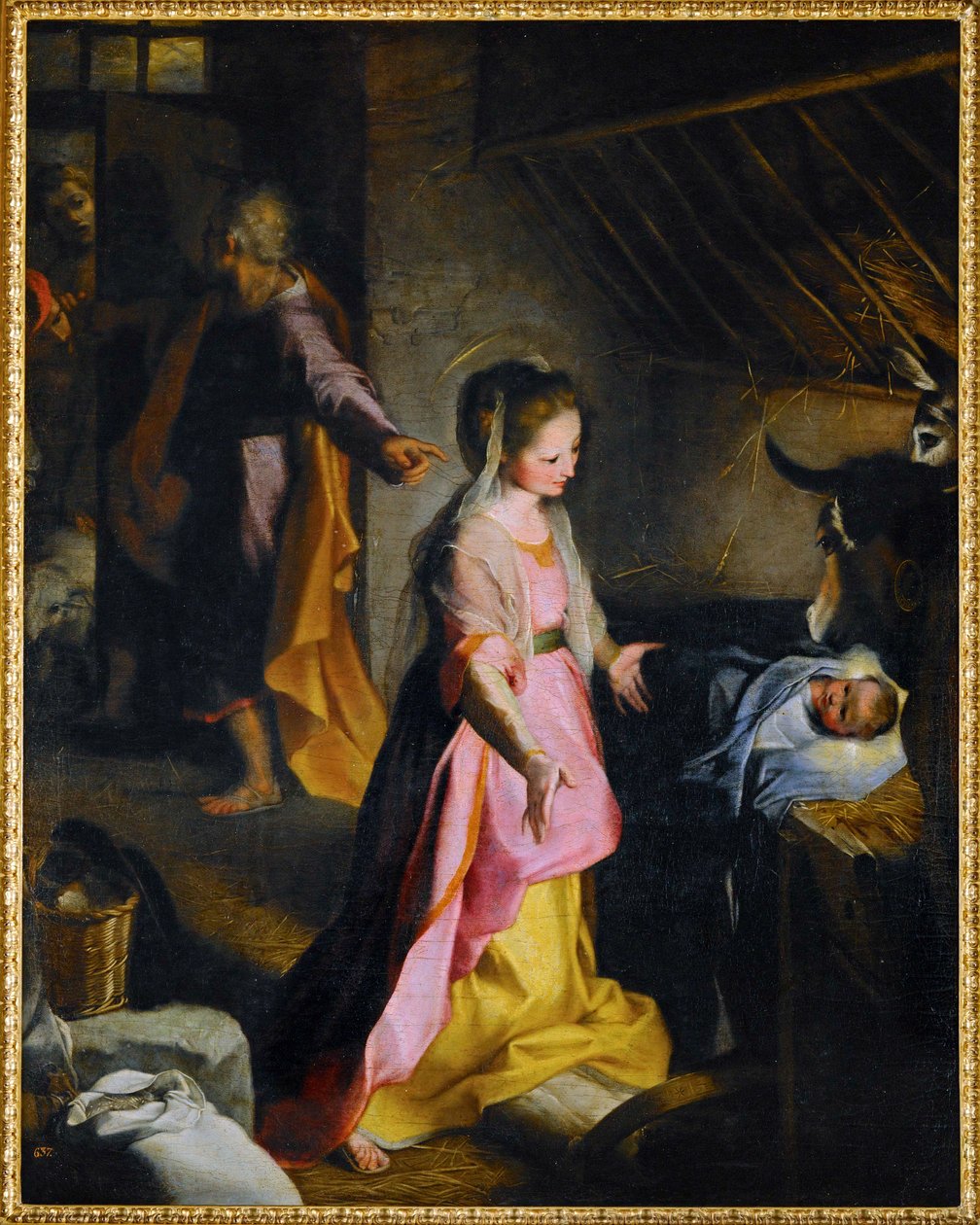 Nativity ... (festmény vászonra) alkotó: Federico Fiori Barocci or Baroccio