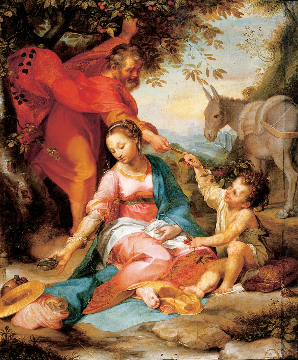 A többiek az egyiptomi repülésen alkotó: Federico Fiori Barocci or Baroccio