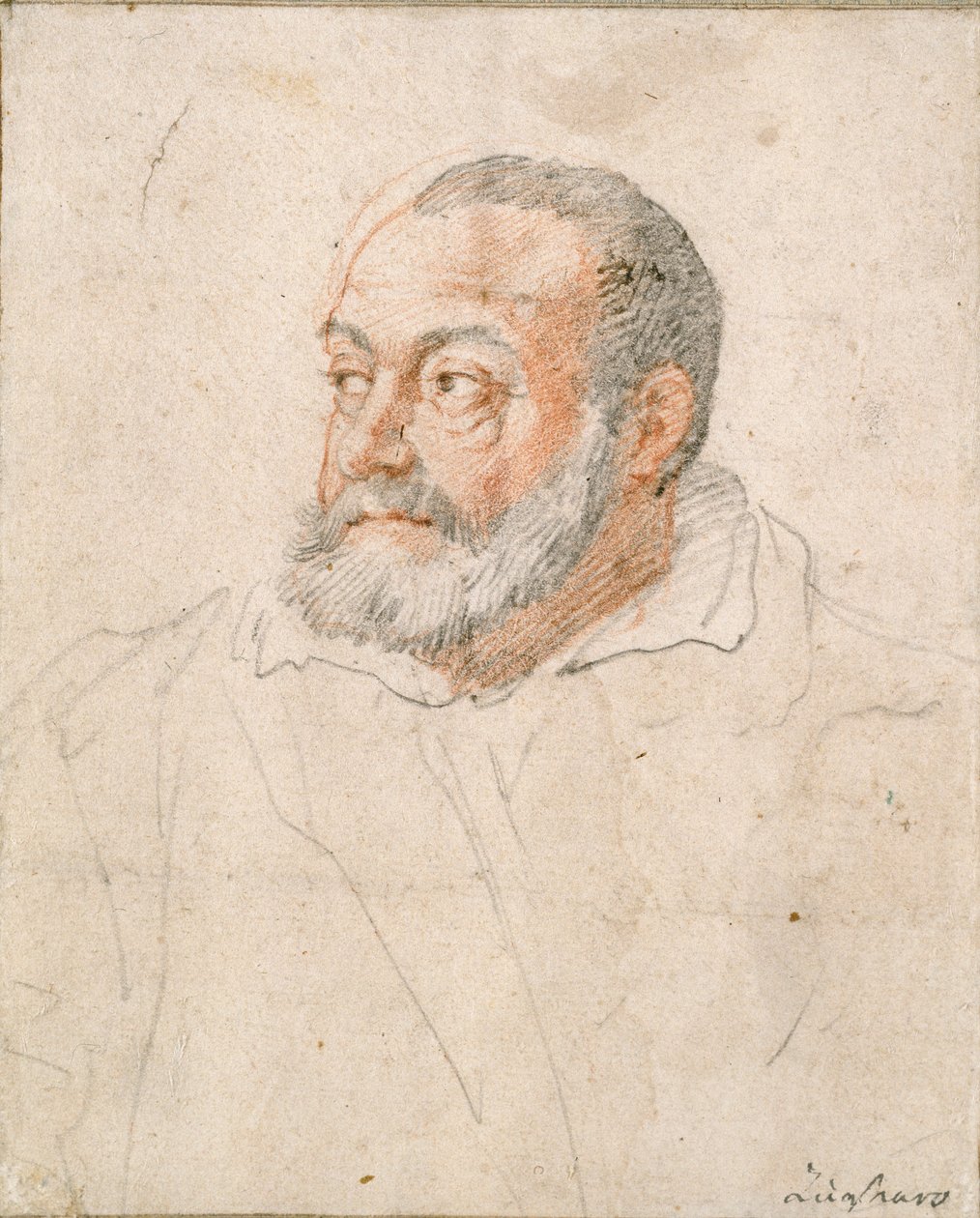 Férfiportré, Barozzi da Vignola, 16. század alkotó: Federico Zuccaro
