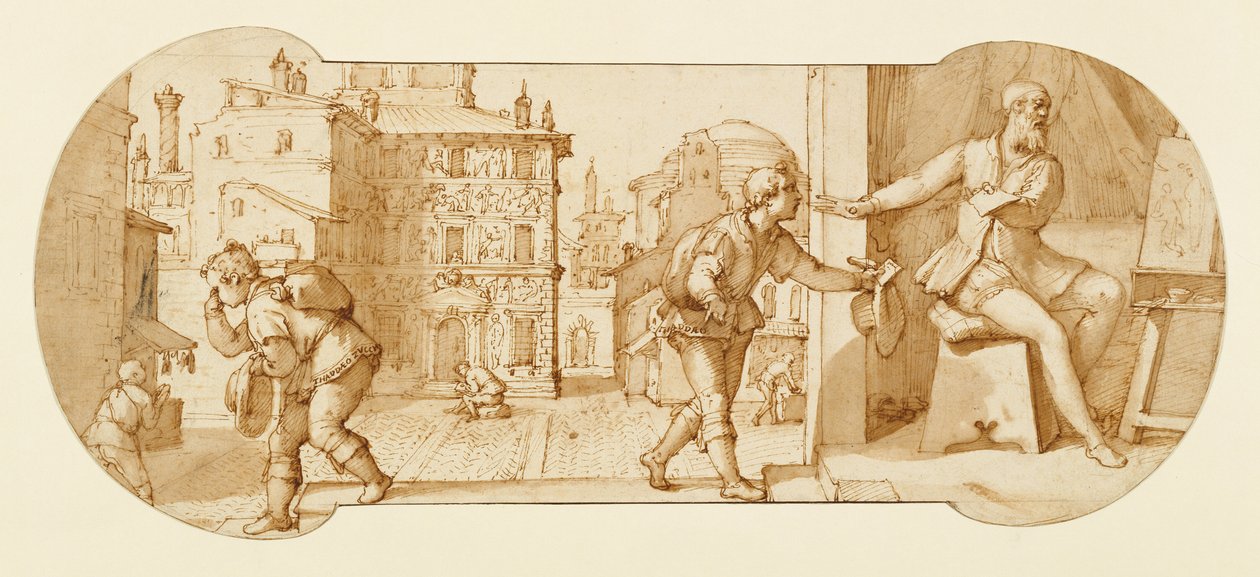 Thaddeus Rebuffed by Francesco Il Sant