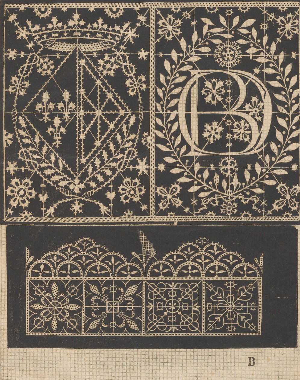 Lord Federic de Vinciolo V. második munkái és a fehérnemű finom találmányai..., 1603. alkotó: Federico de Vinciolo
