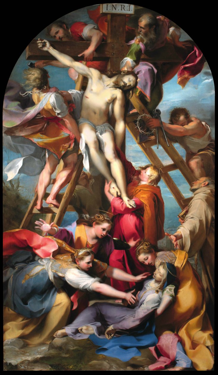 A keresztről való leszállás, 1569. alkotó: Federigo Barocci