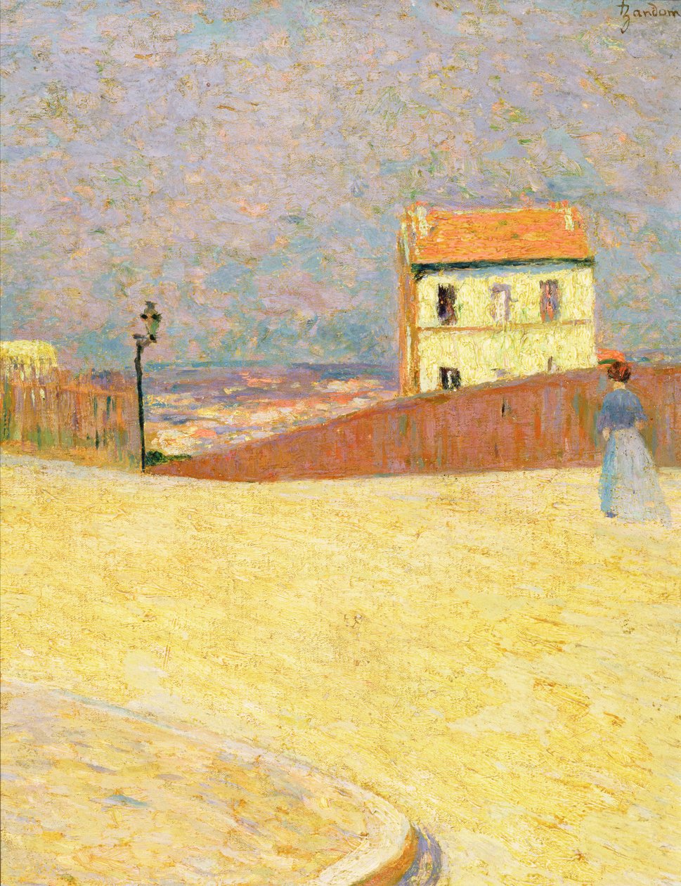 Ház a Montmartre-ban alkotó: Federigo Zandomeneghi