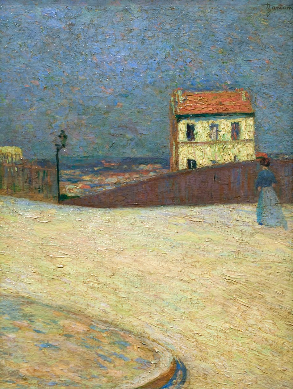 Kis ház Montmartre-ban, 1875 körül (olaj, vászon) alkotó: Federigo Zandomeneghi