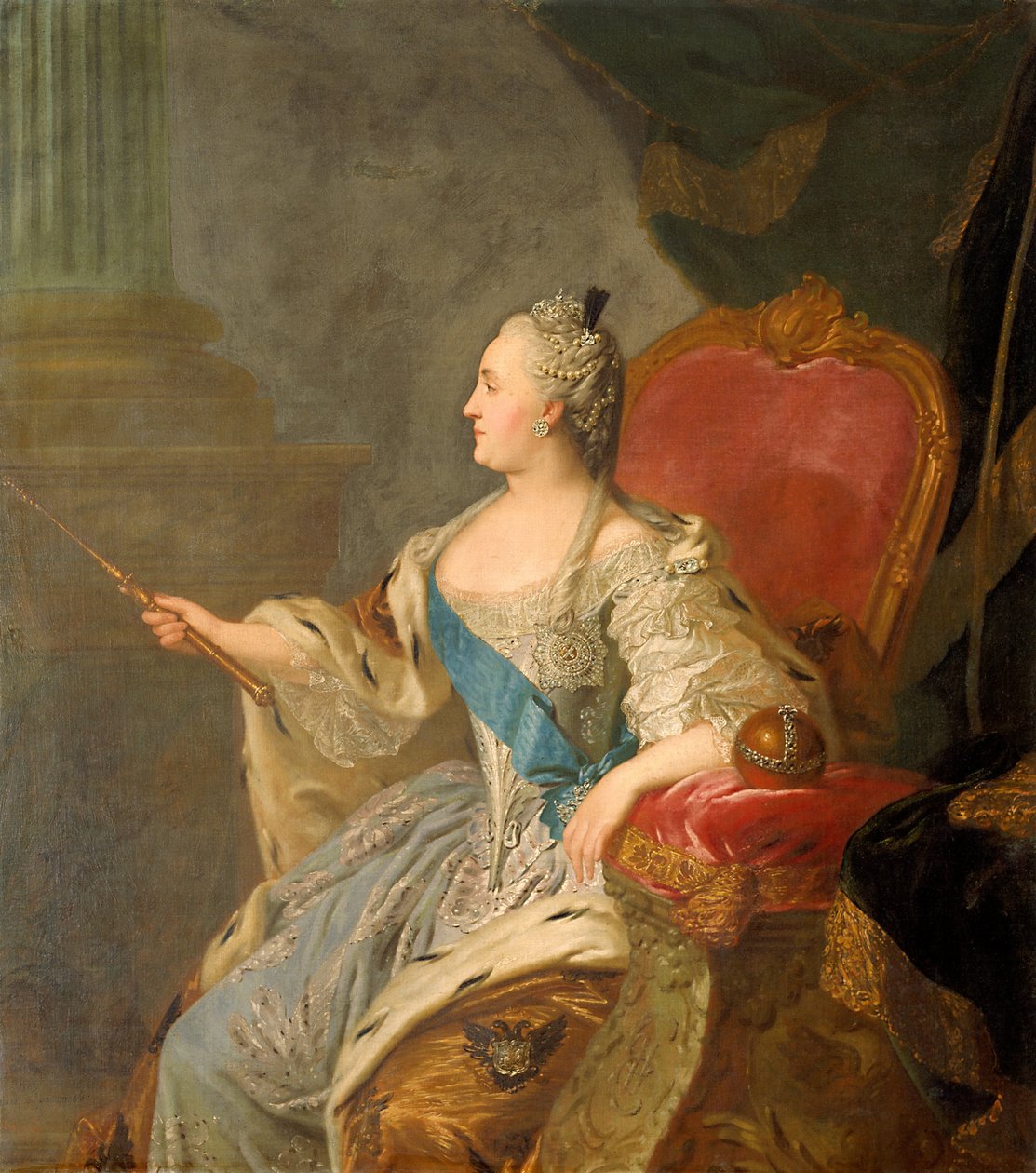 Nagy Katalin, 1763 alkotó: Fedor Stepanovich Rokotov