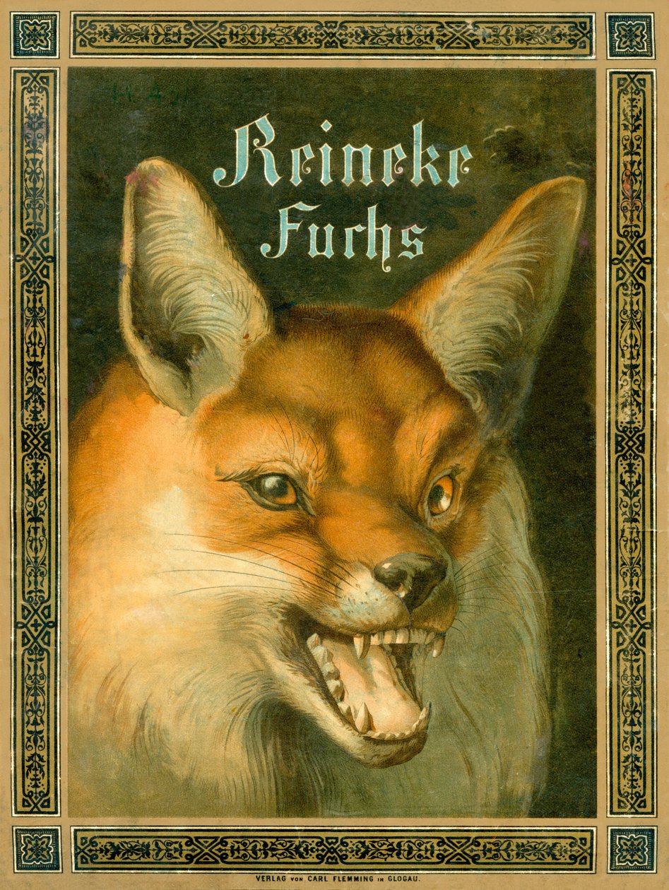 Reynard the Fox vagy „Reineke Fuchs” borítója alkotó: Fedor Alexis Flinzer