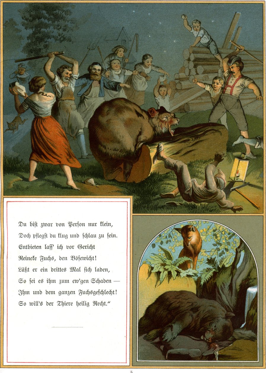 Reynard, a róka, vagy „Reineke Fuchs” alkotó: Fedor Alexis Flinzer