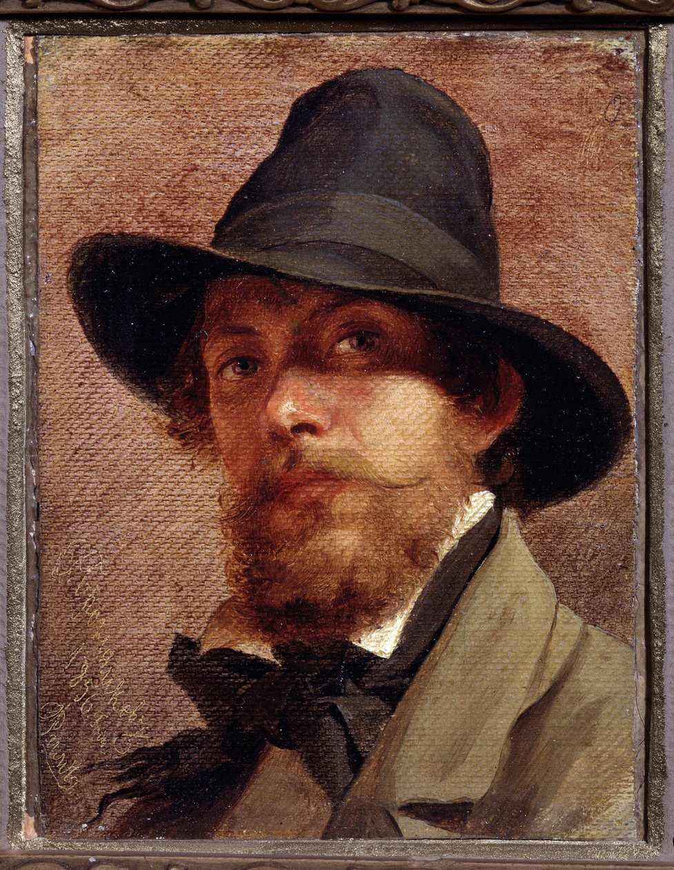 Feodor Andrejevics Bronnyikov (1827-1902) "önarckép" festménye, 1856. Állami V. Tropinin Múzeum, Moszkva alkotó: Fedor Andreevich Bronnikov