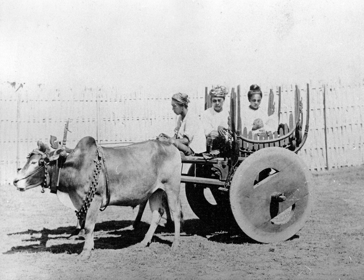 Burmai kocsi, 1870-80-as évek körüli évek alkotó: Felice Beato