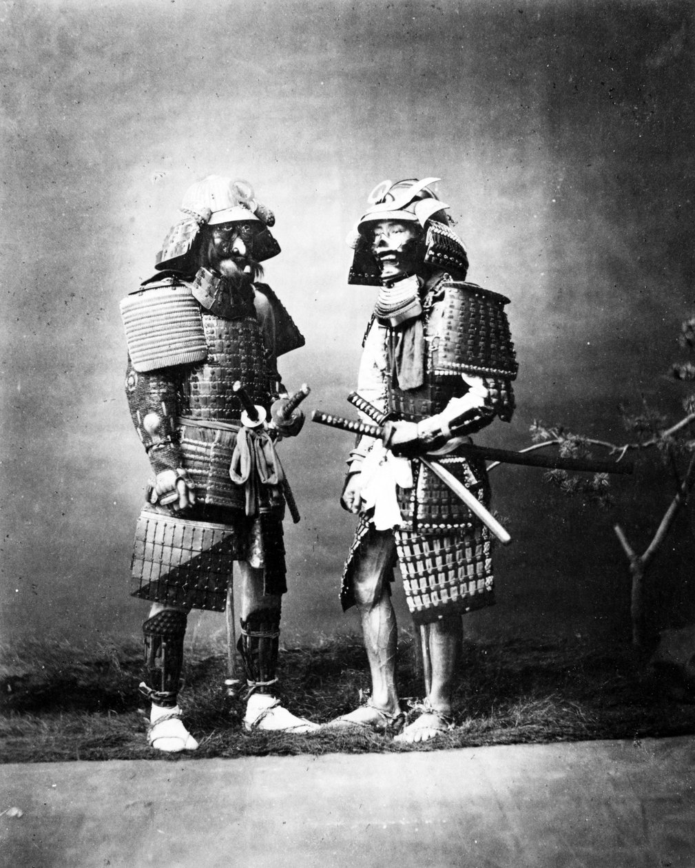 Szamuráj, 1860-80 körül alkotó: Felice Beato