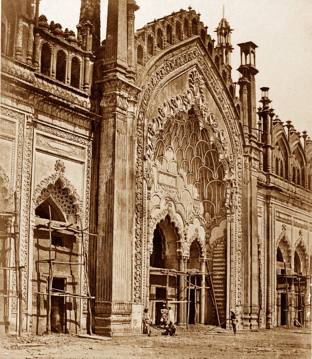 Summa Musjid Gate, Lucknow alkotó: Felice Beato