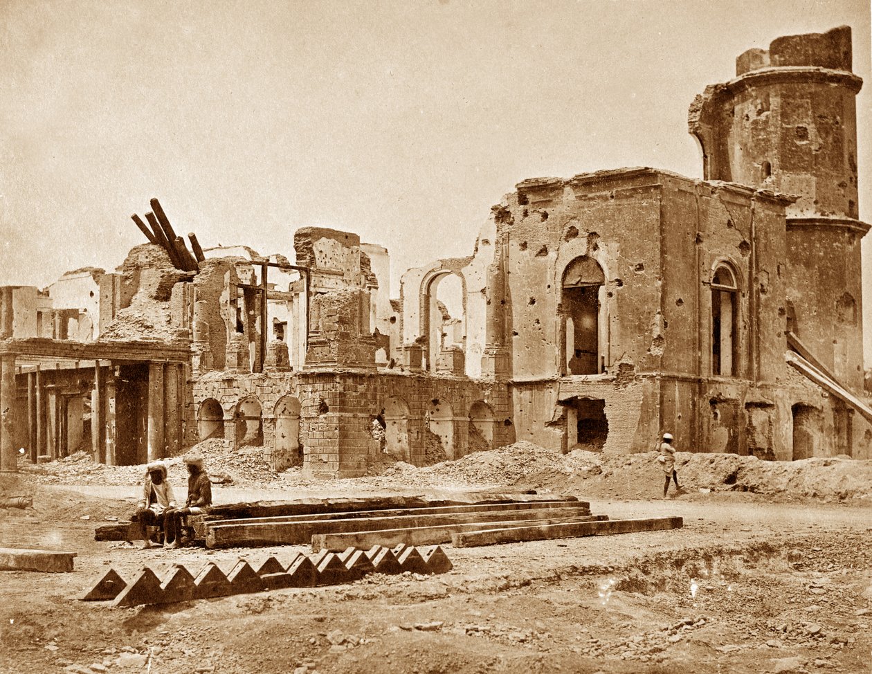 A rezidencia, Lucknow alkotó: Felice Beato