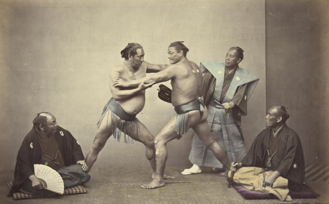 Nio, a japán Herkules képviselői alkotó: Felice Beato