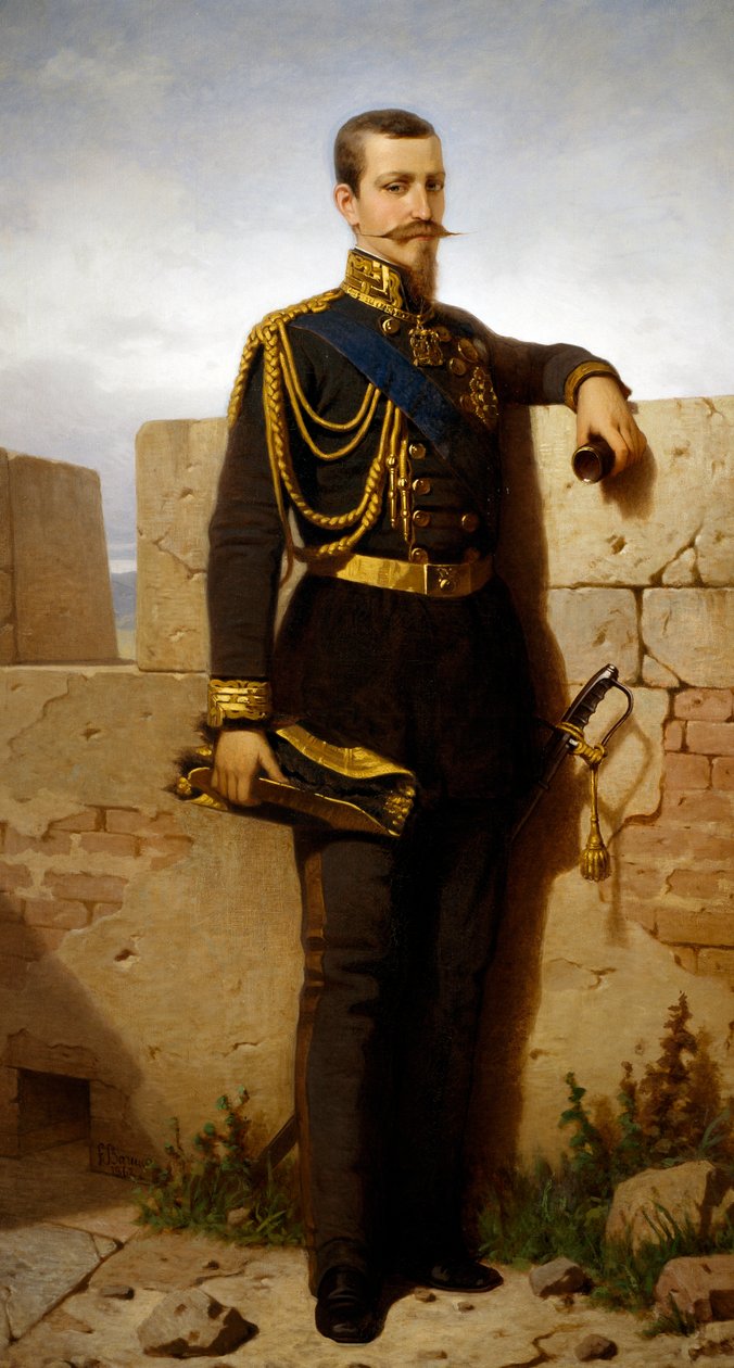 Savoyai Ferdinánd herceg portréja (Firenze) alkotó: Felice Barucco