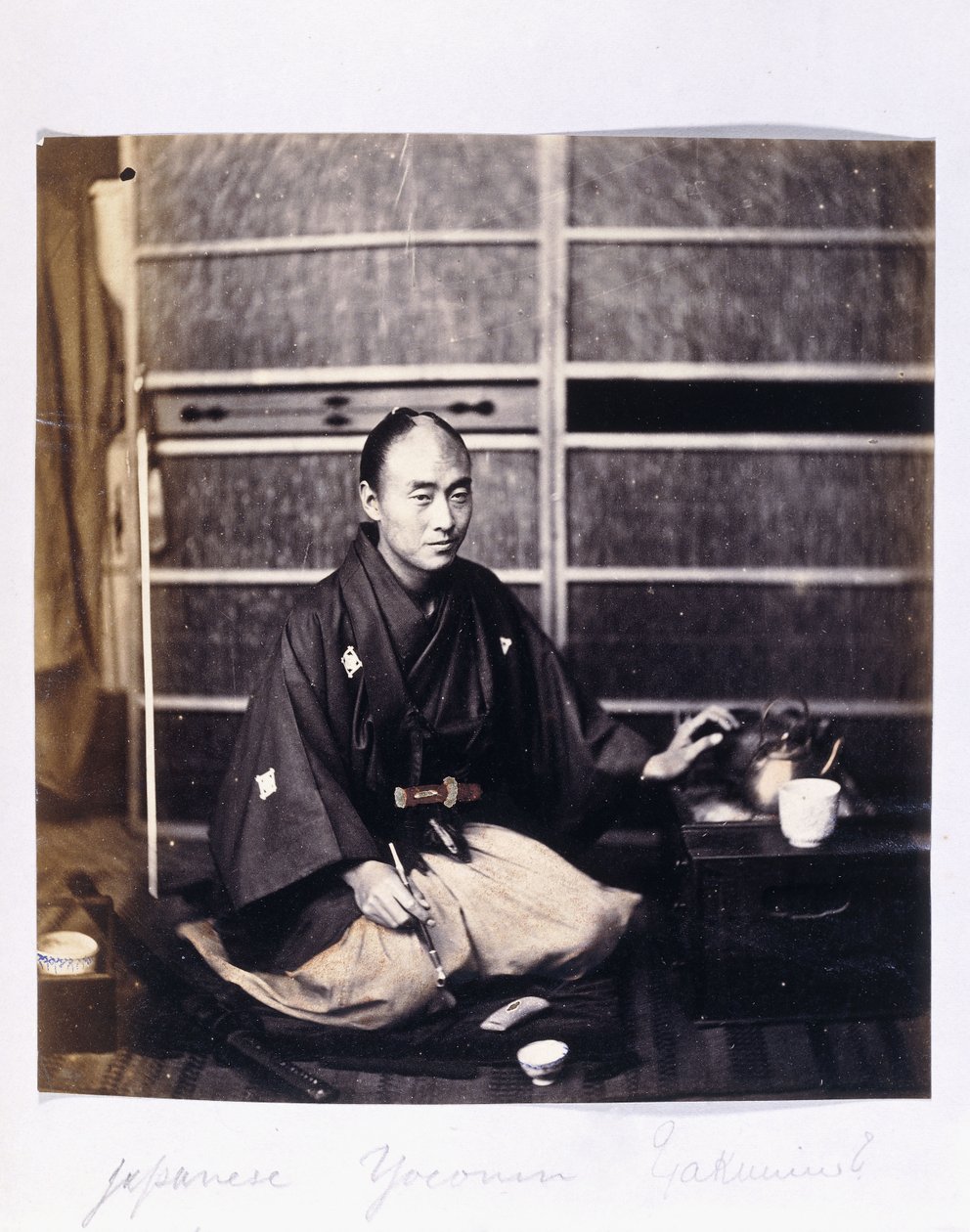 Egy japán Yaconin, 1864-1866 körül alkotó: Felice Beato