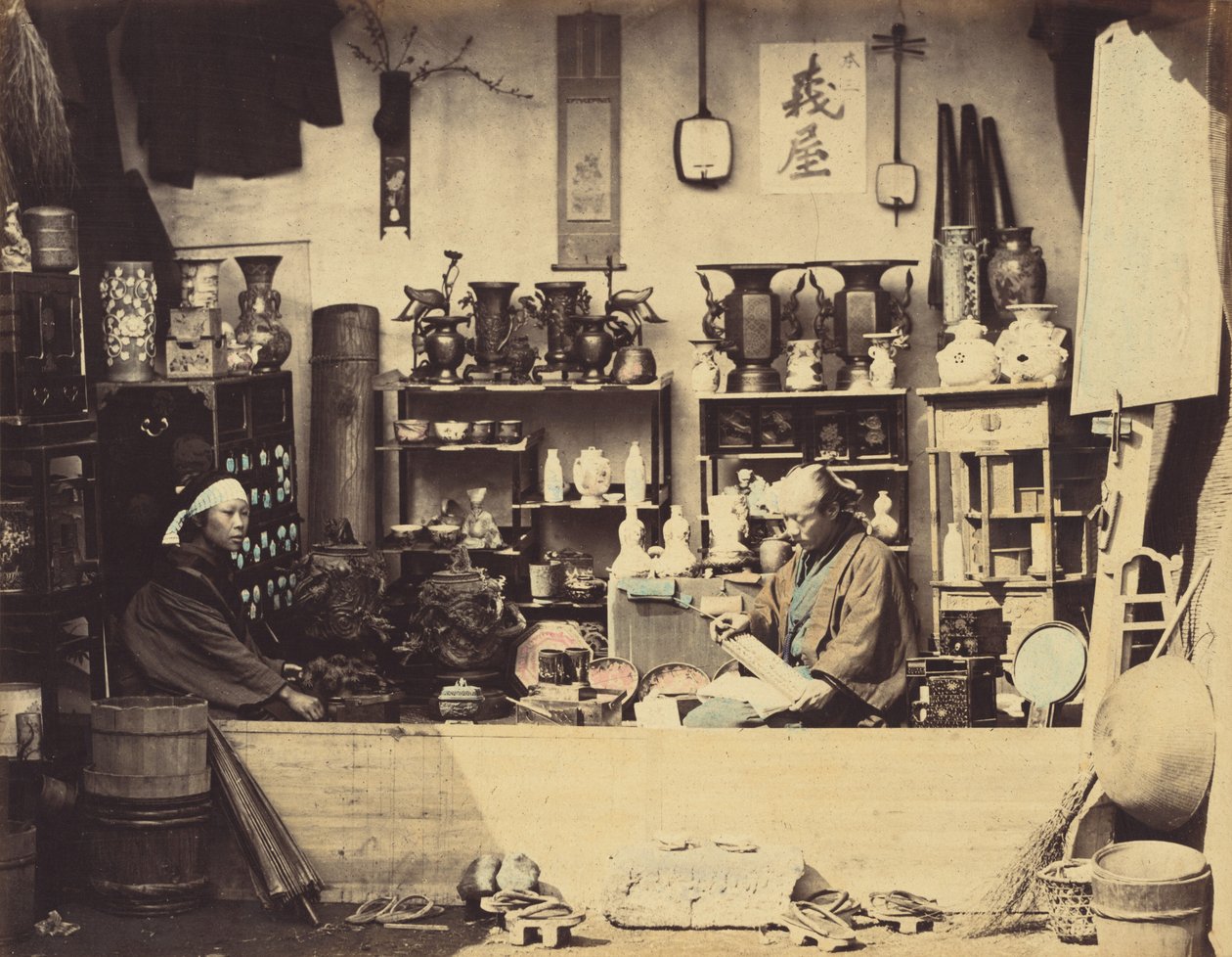 Curio Shop alkotó: Felice Beato
