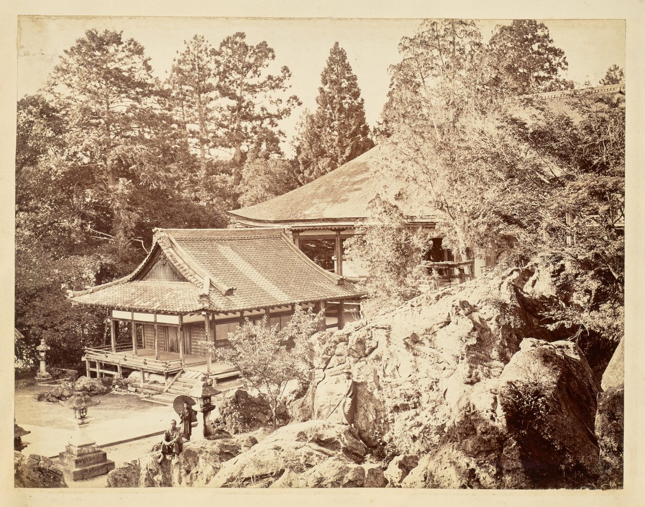 [Ishiyama-dera templom] alkotó: Felice Beato