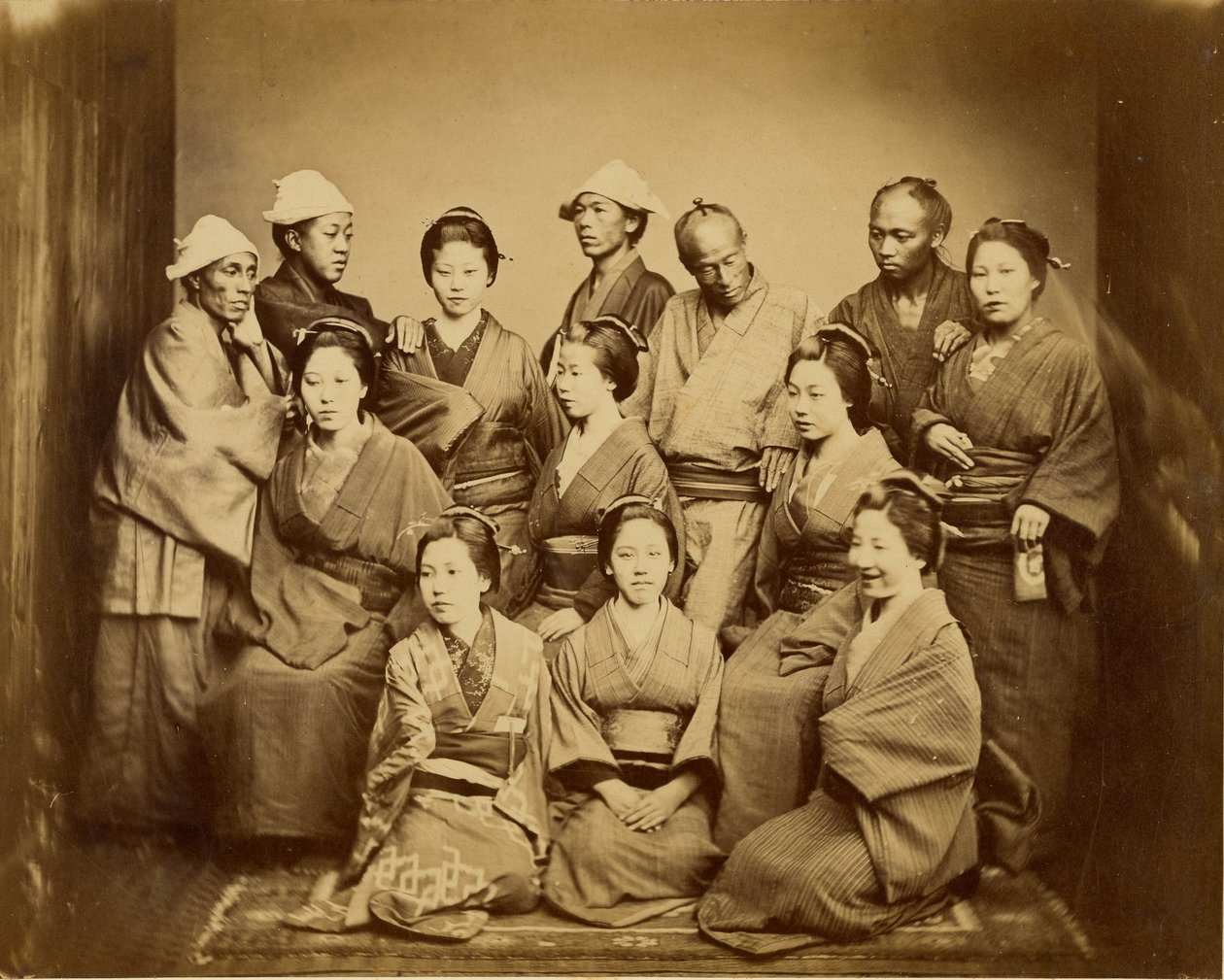 Japán család alkotó: Felice Beato