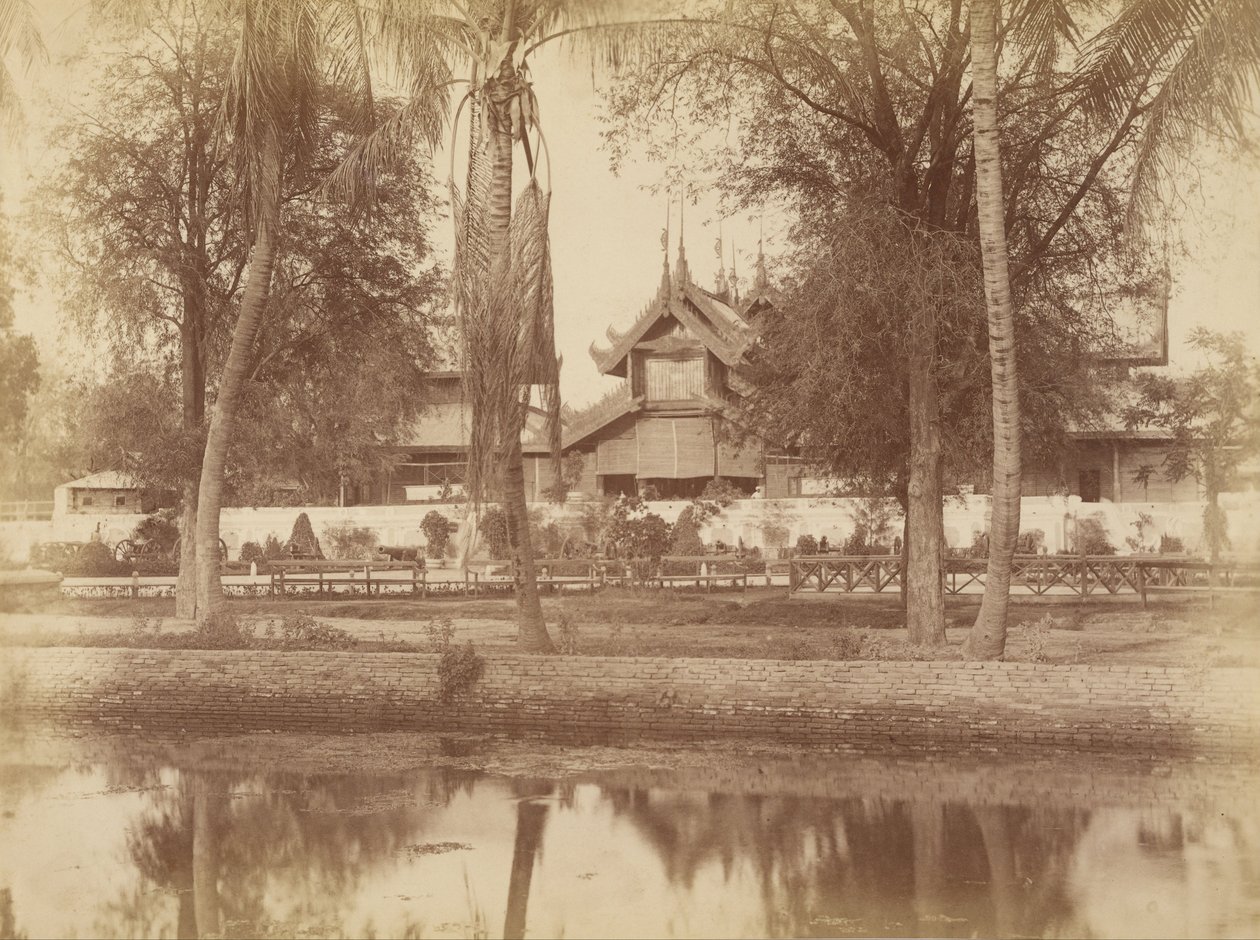 Mandalay, most a Syim Khana U.B.C. alkotó: Felice Beato