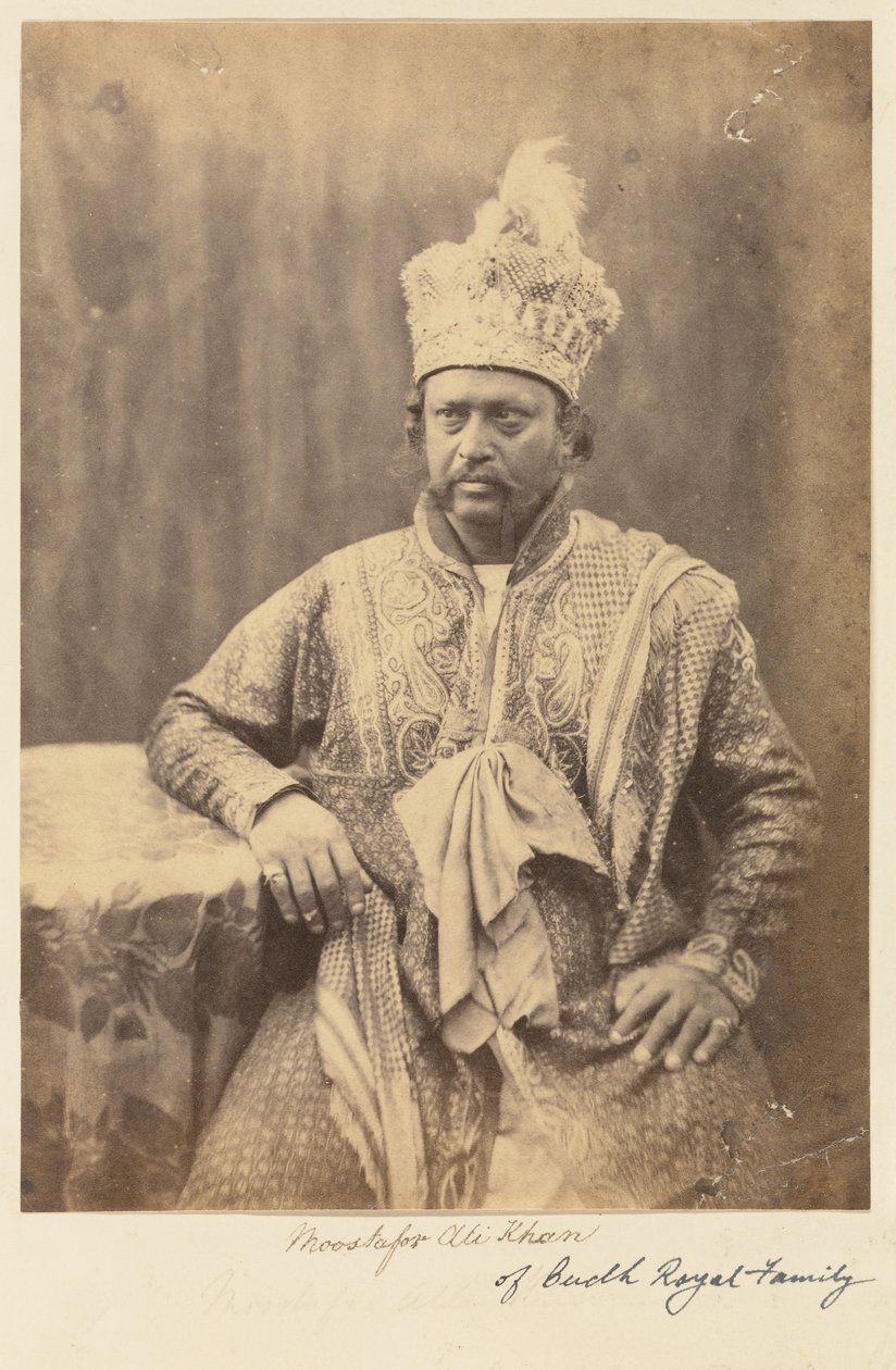 Moostafor Ali Khan az Oudh királyi családból alkotó: Felice Beato