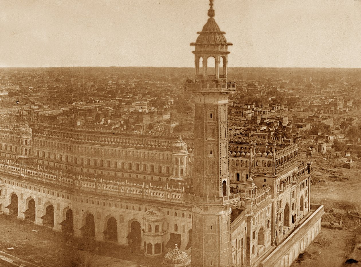 Panoráma MachiBoranról, Lucknow alkotó: Felice Beato