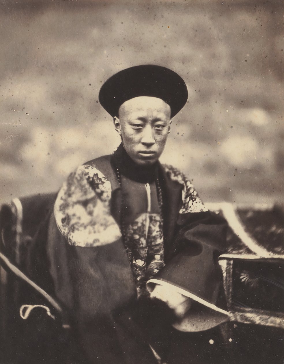 Kung herceg. Kína császára, 1860. alkotó: Felice Beato