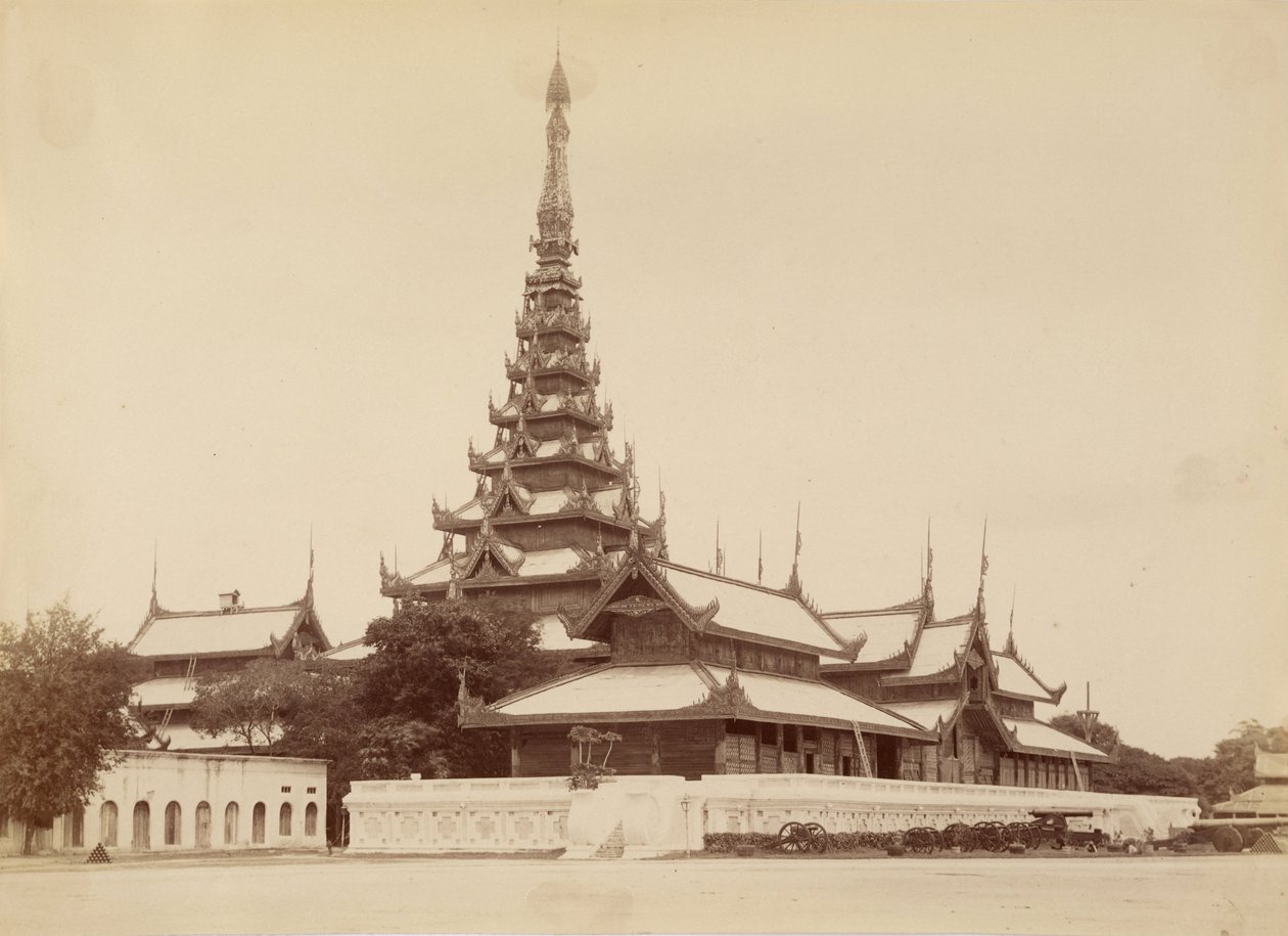 A Mandalay-palota (az Univerzum központja) alkotó: Felice Beato
