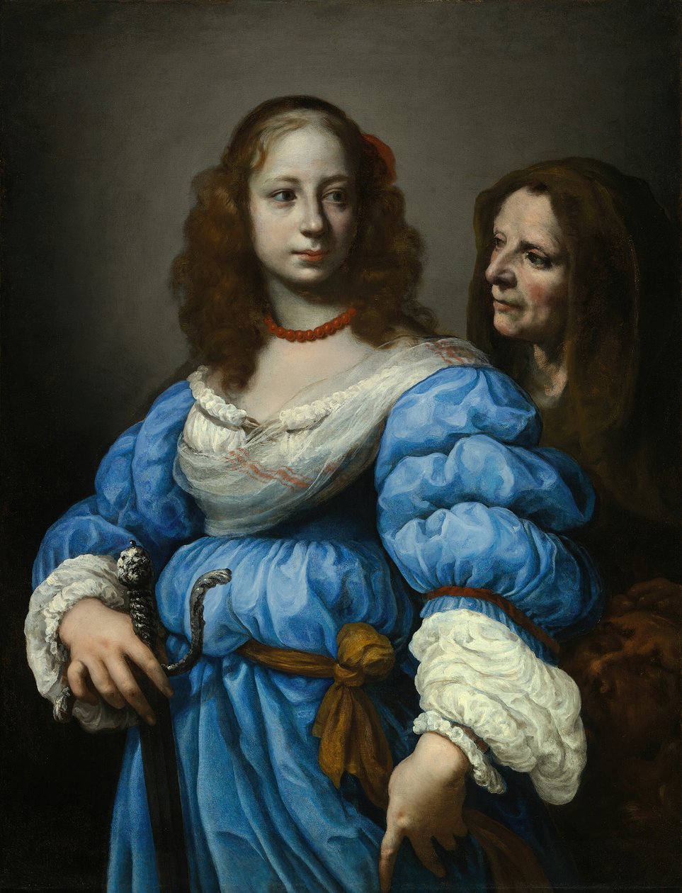 Judit Holofernész fejével, c. 1665. alkotó: Felice Ficherelli